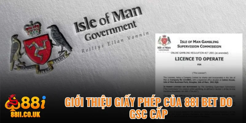 Giới thiệu giấy phép do GSC cấp