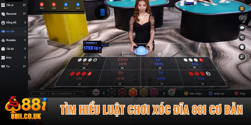 Tìm hiểu luật chơi Xóc Đĩa 88i cơ bản